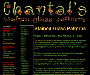 Chantal's Stained Glass Patterns - Company details - GLASS ON WEB