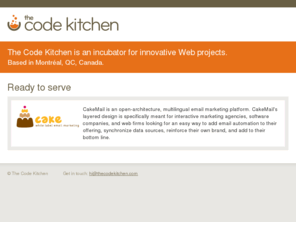thecodekitchen.com: The Code Kitchen
We cook up tasty Web apps.