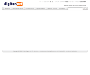 digitar.net: Hosting Certificados SSL Registro de dominios Streaming Radio en Vivo por Internet Servidores Dedicados Alojamiento Web Hosting Resellers Servicios de Internet MxBackup Servidores DNS Digitar.Net
WEB HOSTING SERVICIOS DE HOSTING WEBHOSTING ARGENTINA REGISTRO DE DOMINIOS WEBHOSTING CERTIFICADOS SSL SSL ALOJAMIENTO HOSPEDAJE DE SITIOS WEB SSL CERTIFICATES CERTIFICADOS DE ENCRIPTACION DE DATOS SSL STREAMING DE AUDIO STREAMING PARA RADIOS STREAMING DE VIDEO AUDIO STREAMING SERVIDORES DEDICADOS SERVERS SERVIDORES COMPARTIDOS MX BACKUP BACKUP MX HOSTING RESELLERS HOSTING ROSARIO HOSTING ARGENTINA SERVIDORES WINDOWS SERVIDORES LINUX DOMINIOS RADIO EN VIVO POR INTERNET