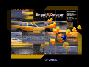 e-devour.com: Engulf & Devour Creative Group - Welcome
Set your company apart - world class creative talent, state of the art technology development, unique multimedia productions - Engulf & Devour Creative Group
