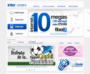 inter.com.ve: Inicio - inter - Televisión + Internet + Telefonía
