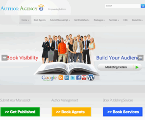 writermanagers.com: Full service book publishing and marketing agency for Authors. | Author Agency
Author Agency is a full service publishing and marketing agency that helps authors get published. Find Book Agent Managers that will take you to the next level.