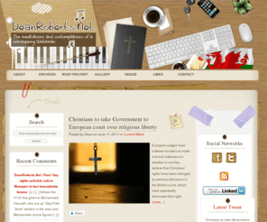 deanroberts.net: DeanRoberts.Net
Hello everyone! Welcome to DeanRoberts.Net, my personal website where you can read my blog, look at my CV and explore a few other things related to me and what I do. I really hope that you find this website helpful, and that you will benefit from it. You can use the menu under my desk at the top of the page to move around. Please inter ...