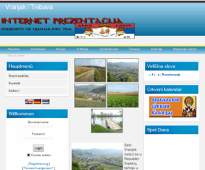 vranjak.info: Vranjak / Trebava: News
VRANJAK.INFO Provjerite zašto smo najbolji
Stranica od Vranjacana za Vranjacane, razne informacije o selu,mnogo slika itd