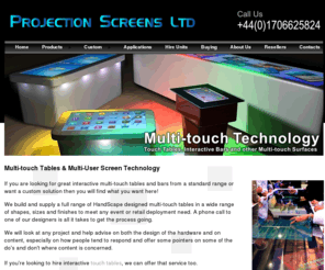 touchtable.co: Interactive Multi-touch Tables and Bars
PMullti-touch Inteactive Bars, Tables and Windows