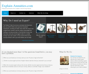 explain-annuities.com: Explain-Annuities.com: Expert Explanations by Annuity Experts
