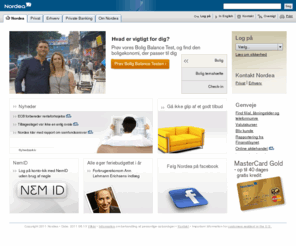 fioniabank.dk: Nordea
Nordea - Få hjælp til lån, opsparing, betalingskort, bankkonto, pension, forsikring, ny bank, etc. Bliv Nordea kunde.