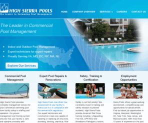 highsierrapools.org: High Sierra Pools, Inc. - The Leader in Outdoor and Indoor Pool Management, Safety, ADA Compliance, Pool Service, Pool Repairs and Pool Maintenance in VA, MD, DC, MA, NJ, NY, PA, CT, NC and SC
 High Sierra Pools
pool service, pool maintenance, pool safety, pool contractor, cpr certification