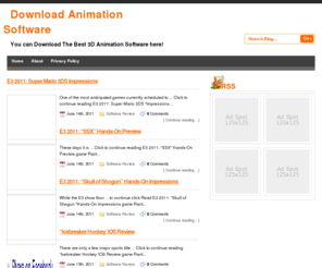downloadanimationsoftware.net: download animation software
You can Download The Best 3D Animation Software here!