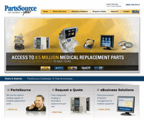 24x7techcom.net: PartsSource - Medical Parts & Equipment - Home
PartsSource is a Leading Supplier of Medical Replacement Parts for Biomedical & Diagnostic Imaging Hospital Equipment