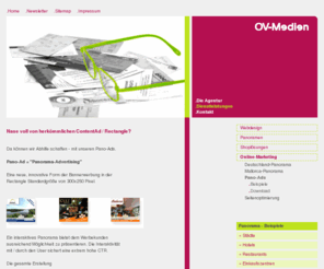 panoads.net: Pano-Ads / Pano-Ad / Pano Ads / Pano Ad / PanoAds / PanoAd
Pano-Ads: Die Panorama-Werbeform (Panorama-Advertising)