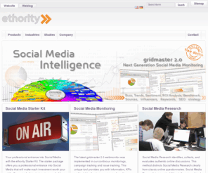 information-system.info: ethority » Social Media Marketing » Monitoring » Research
{$meta.description}