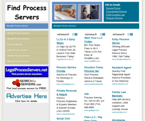 nevadaprocessserver.info: Nevada Process Servers
Nevada process server / service information.