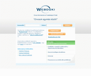 webdoki.hu: Webdoki - "Orvosok egymás között"
