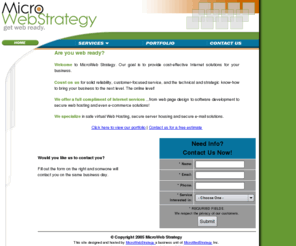 microwebstrategy.com: MicroWeb Strategy
