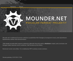 mounder.net: mounder.net
Joomla! - the dynamic portal engine and content management system