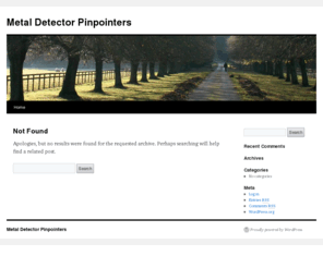 metaldetectorpinpointer.com: Metal Detector Pinpointers
