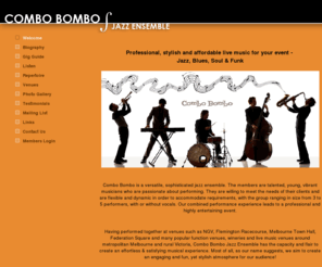 combobombo.com: Welcome
Combo Bombo Jazz Ensemble