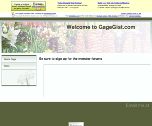 gagegist.com: Page 1
