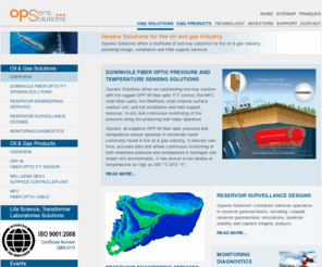opsenssolutions.net: OPSENS, solutions for the Oil and Gas industry
Opsens solutions offers turnkey design, installation and field support services for the Oil & Gas Industry.