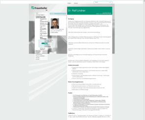 ralf-lindner.net: Fraunhofer ISI - Ralf Lindner

              