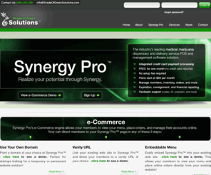 sogsolutions.org: Medical Marijuana Software Solutions for MMJ Dispensaries
Shade of Green Solutions (SoGS) offers the leading medical marijuana software solutions for MMJ dispensaries and delivery services - sign up for a free trial!