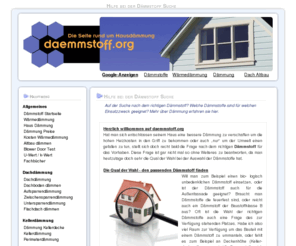 daemmstoff.org: Hilfe bei der Dämmstoff Suche
Auf der Suche nach dem richtigen Dämmstoff? Welche Dämmstoffe sind für welchen Einsatzzweck geeignet? Mehr über Dämmung erfahren sie hier.
