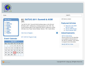 satug.org: Welcome to SATUG Online
SATUG Online - the online home of the Southern African Tandem User Group