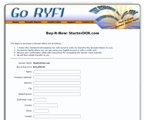 starterdox.com: Go RYFI.com
