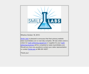 mysmilelabs.biz: Smile Labs Teeth Whiteing Business | Teeth Whitening Equipment
