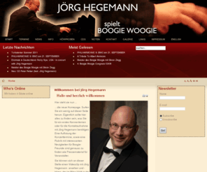 joerghegemann.info: Willkommen bei Jörg Hegemann
Homepage des deutschen Boogie Woogie Pianisten Jörg Hegemann