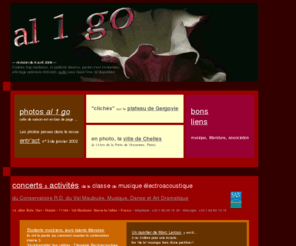 gonnard.info: al1go accueil
Creation photographique et musique electroacoustique