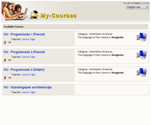 my-courses.org: My-Courses.org
Free programming courses.