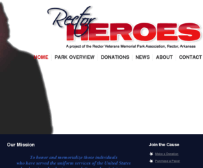 rectorheroes.net: Rector Veterans Memorial
Joomla! - the dynamic portal engine and content management system