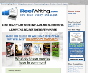 screenwritingcourse.info: Screenwriting Mega Course
Screenwriting Mega Course: Learn the Core Element Method