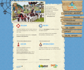 dippiedoe.nl: Familiepark Aquabest
Familiepark Aquabest (DippieDoe) bevind zich op Recreatiepark Aquabest, en is kindvriendelijk, veilig en overzichtelijk. Een echt familiepark met spannende attracties voor kinderen!