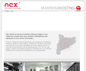 manresahosting.com: Hosting Manresa. Allotjament web a Manresa
Ms de 10 anys d'experincia ens avalen en la prestaci de serveis de d'allotjament web (hosting). Els nostres servidors web son d'altes prestacions per oferir un servei professional orientat a empreses i entitats que necessiten un hosting d'alta fiabilitat i rapidesa. Registrem qualsevol domini d'internet i traslladem el seu domini si ja el t contractat. Oferim els nostres serveis a Manresa. Barcelona i la resta de Catalunya