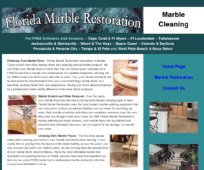 floridamarblerestoration.com: Marble Polishing, Restoration, Cleaning & Marble Scratch Removal
We specialize in Marble floor polishing, marble floor cleaning and stone surface restoration. Call us for all your Marble Floor scratch and stain removal projects, we serve Miami, Ft Lauderdale & Palm Beach