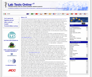 labtestsonline.it: Labtest
Home