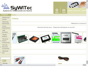 smartkit.org: SyWiTec & SmartKit Germany
SmartKit-Electronic and SyWiTec : Electronic, Kits and more !