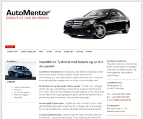 automentor.dk: DanDomain - Webhotel - Dome - E-handel -
Webdesign
Dome 1,- ved webhotel oprettelse. Fra kr.
69,-/md.