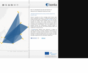 bonita-project.eu: bonita - Baltic Organisation and Network of Innovation Transfer Associations
bonita - Baltic Organisation and Network of Innovation Transfer Associations