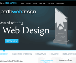 perth-web-design.net.au: Web Designer, Website Designer, Web Design Services - Perth
Perth Web design - Website designers, Web designers providing web design services, e-commerce & online marketing with Google & Yahoo
