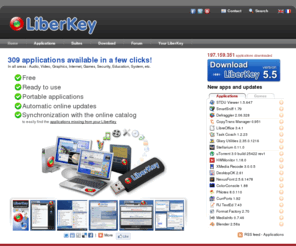 portabilizer.net: LiberKey - Portable Applications
Portable Applications