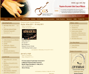 cgs.net.my: Classical Guitar Society Malaysia

