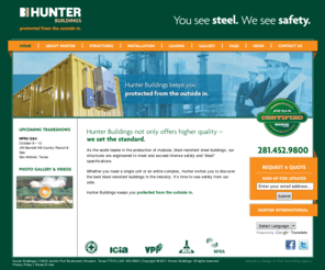 api752.com: Hunter Buildings | Blast Resistant Buildings and Ballistic Resistant Buildings
Hunter Buildings specializes in the engineering and manufacturing of blast resistant and ballistic resistant buildings.