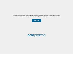 suomalainenplasma.net: Octapharma
