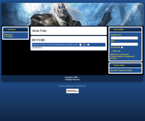 alvinteks.com: Alvin Teks
Joomla - devingen portal motoru ve içerik yönetim sistemi
