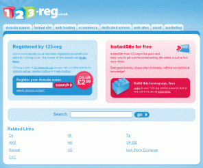 tip-bits.co.uk: Domain name registration & web hosting from 123-reg
Easy domain name registration with free homepage, including .co.uk, .com, & .eu domain names. Register your cheap domain names today.