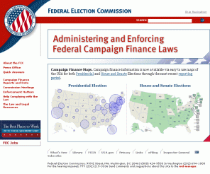 fec.gov: Federal Election Commission Home Page
